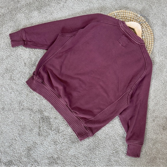 Aerie Dusty Rose Oversized Sweatshirt - Picture 6 of 15